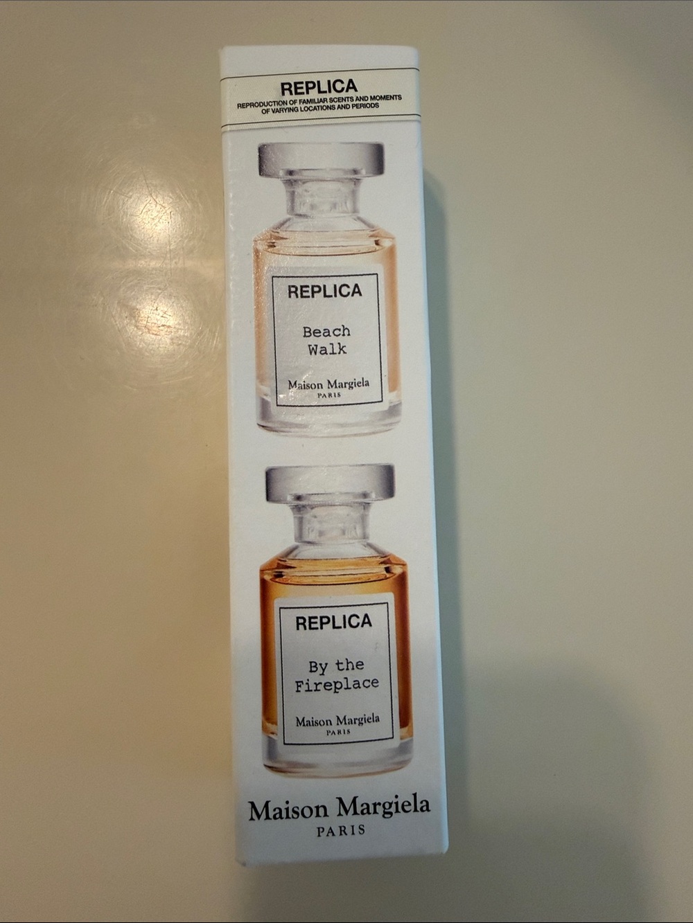 Maison Margiela Replica Eaux De Toilette Beach Walk By the Fireplace 7ml NIB